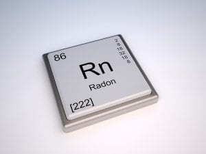 radon testing in homes